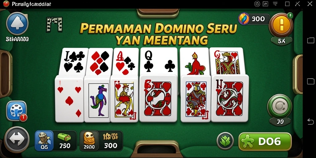 Tampilan antarmuka permainan D06 yang menarik dan interaktif.