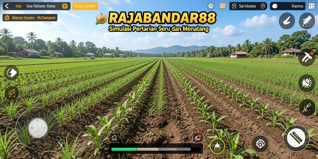 Tangkapan layar menunjukkan pengalaman gameplay menarik di RAJABANDAR88.