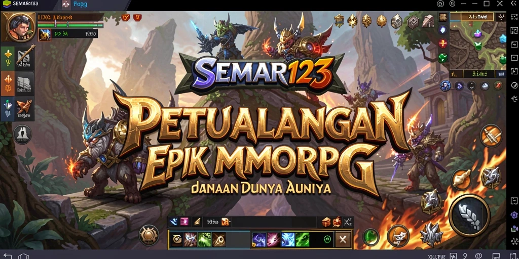 Tampilan gameplay SEMAR123 dengan aksi seru dan grafis menawan.